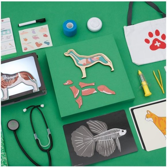 KiwiCo Kiwi Crate Science Kit Veterinarian Doctor's set X-ray lightbox Anatomy M - Picture 8 of 16